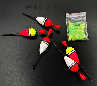 RYBOLOV - sada plavákov 15ks - 5