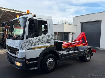 Mercedes Benz Atego 1218 hákový nosič kontajnerov - 5