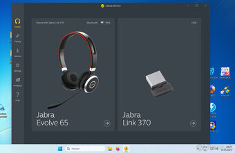 Bezdrôtové slúchadlá Jabra Evolve 65 SE MS Stereo - 5