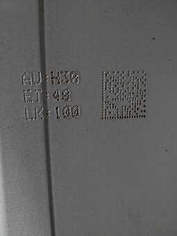 17" alu SUBARU + zimné pneu SUPER stav. - 5