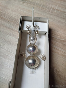 Retro sviečky a kópia na vianočný stromček - 5