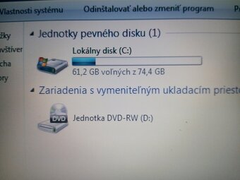 predám notebook ASUS F5VL , WINDOWS 7 , bez baterky. - 5