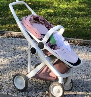 Ružový športový kočík Greentom Reversible Blossom, 57 E - 5