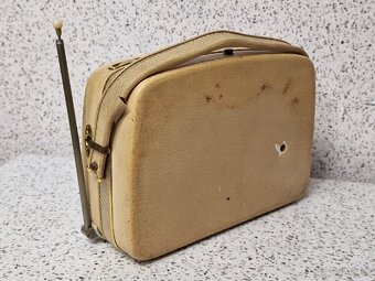 ALLWELLEN 》 Starožitné kabelkové radio / INGELEN TR 500 - 5