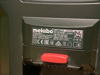 Metabo R 12-18 BT – AKU stavebné rádio - 5