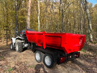 Sklápěcí přívěsný vozík do 750 kg – za auto i čtyřkolku - 5