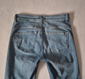 Push up modré skinny rifle veľ. S - 5