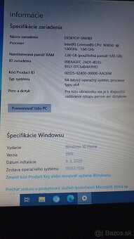 PREDÁM NOTEBOOK LENOVO B41-30 - 5