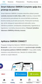 OMRON Complete tlakomer a EKG v 1 pristroji - 5