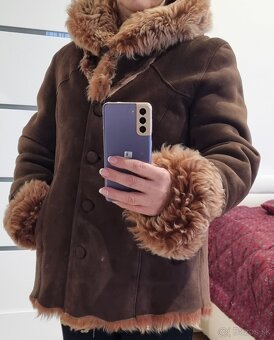 Dámsky kožuch, pravá kožušina - Znížená cena - 5