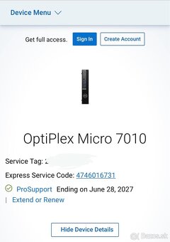 Predaj mini pc DELL Optiplex 7010 MFF Core i7 záruka - 5