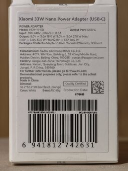 Xiaomi 33W Nano Power Adapter - 5