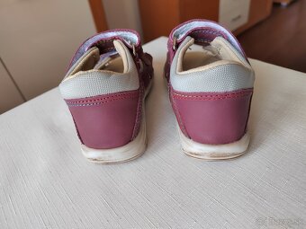 Sandále SLOVOBUV - bordové v.23 - 5