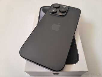 apple iphone 15 PRO 256gb Black Titanium / Batéria 89% - 5