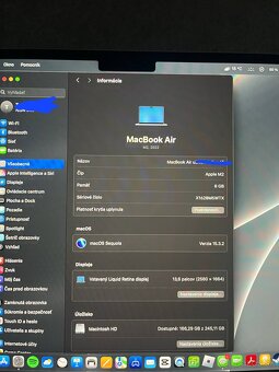Apple MacBook Air 13.6 M2 8gb/256gb Space Grey - 5