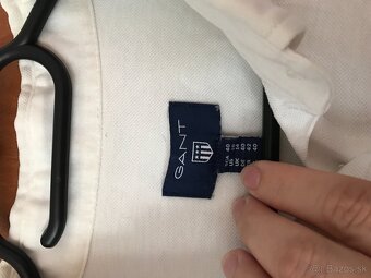 GANT originál snehobiela damska bluzka 38/40 - 5
