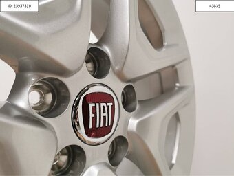 Fiat 500X originál alu disky 6,5J R16 5x110 ET40 1241 - 5