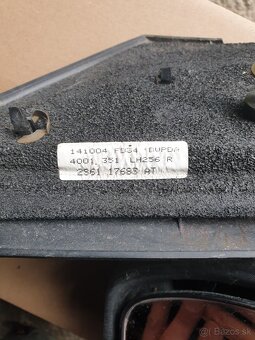 FORD FIESTA V SPÄTNÉ ZRKADLO ĽAVÉ - 5