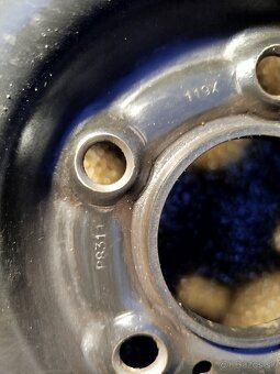 plechove disky 6,5Jx16 a zimne pneu 205/60R16 - 5