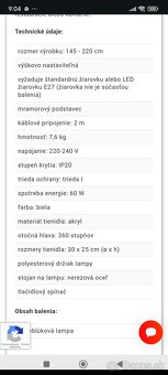 Vianočný darček lampa stojacia JAGO - 5