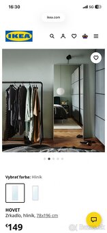 Zrkadlo HOVET Ikea - 5