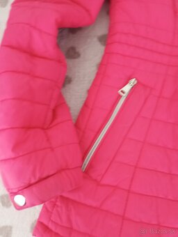 Ružová prechodná bunda S - 5