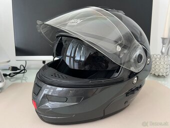 Výklopná prilba NOLAN N103 CLASSIC LAVA GREY - veľkosť S - 5