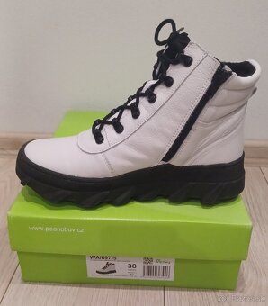 Koženné členkové čižmy - 5