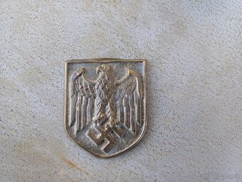 Predám originál odznak wehrmacht na tropický klobúk DAK - 5