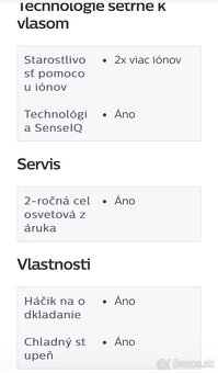Sušič vlasov Philips SenseIQ - 5