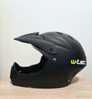 Downhill prilba W-TEC Campanero Matt Black - 5