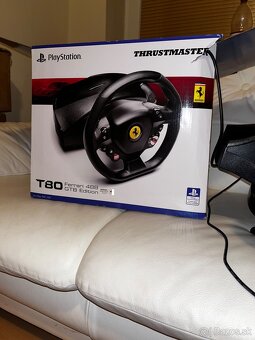Predám volant Thrustmaster T80 Ferrari 488 GTB EDITION - 5