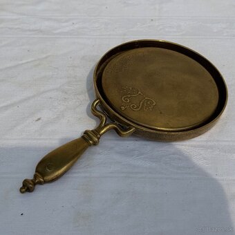 Svietnik mosaz na širokou svíčku - 5