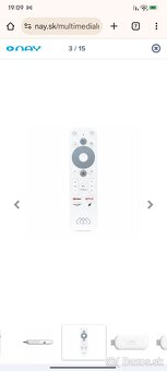 Multimediálne centrum HOMATICS Stick HD biele - 5