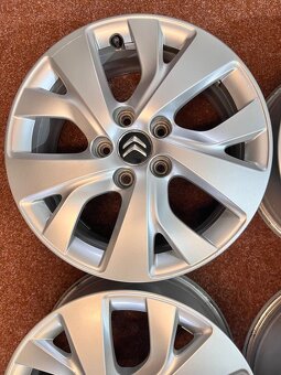 5x108 R16 Originál alu disky Citroen C4 - ET 47 - 5