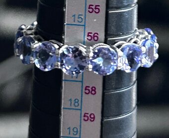 Zlatý prsteň Tanzanit - 5