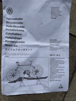 Nosič bicyklov, VW, (uzamykateľný) - 5