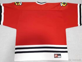 Hokejový retro dres Chicago Black Hawks NHL Nike - 5