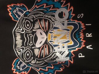 KENZO originál black pánska mikinka L - 5