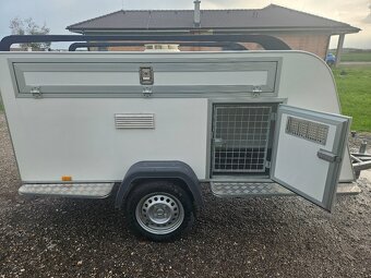 Privesny vozik pre 4 velkych psov - 5