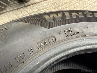 Predám 2x zimné pneu 215/60 R16 Hankook 6mm - 5