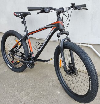 Odprúžený horský bicykel FatBike hliníkový rám - 5