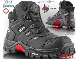 Panská bezpečnostná obuv VM BUFFALO 7130-S3 MICHELIN - 5