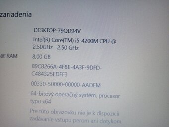 Hp probook 650 g1 , Intel i5 , 256gb ssd , 8gb ram , RS-232 - 5