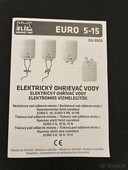 Boiler - elektricky ohrievač vody - 5