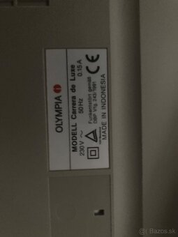 Elektricky pisacistroj Olympia Carrera de Luxe - 5