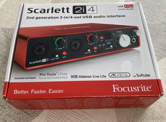 Focusrite Scarlett 2i4 – druhá generácia - 5
