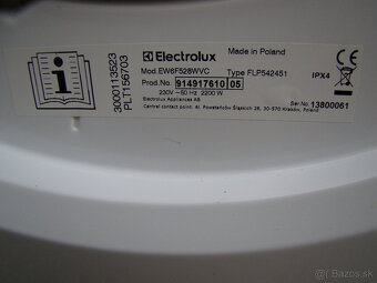 Electrolux EW6F528WVC na súčiastky - 5