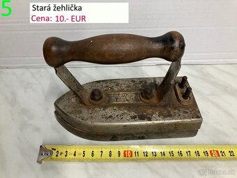 Retro žehličky varič kávovar a ventilátor - 5