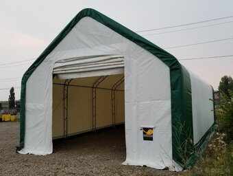 Plachtová hala 6,1 x 12,2m / plachty 900g - 5